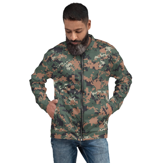 Jordanian KA2 Special Forces Digital CAMO Unisex Bomber Jacket