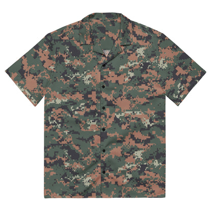 Jordanian KA2 Special Forces Digital CAMO Unisex button shirt - Button Shirt