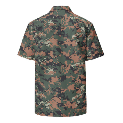 Jordanian KA2 Special Forces Digital CAMO Unisex button shirt - Button Shirt