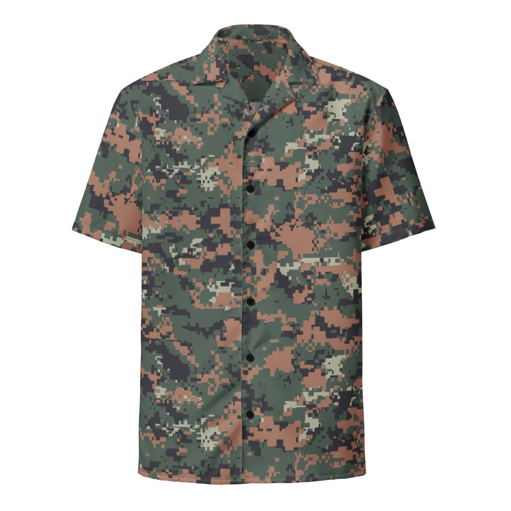 Jordanian KA2 Special Forces Digital CAMO Unisex button shirt - Button Shirt