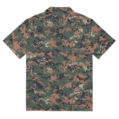 Jordanian KA2 Special Forces Digital CAMO Unisex button shirt - Button Shirt