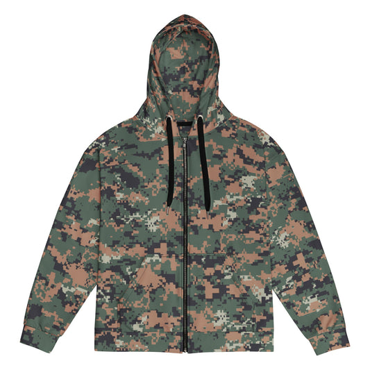 Jordanian KA2 Special Forces Digital CAMO Unisex zip hoodie - Zip Hoodie