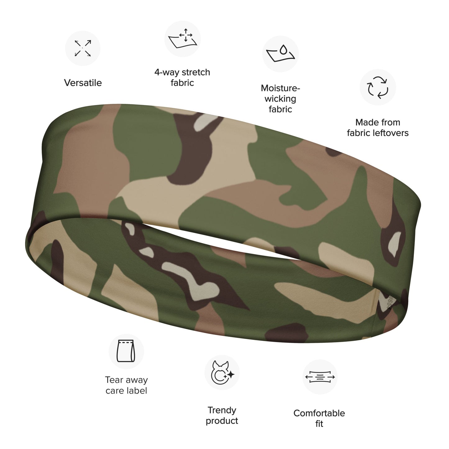 Jordanian Multi-Terrain CAMO Headband - M