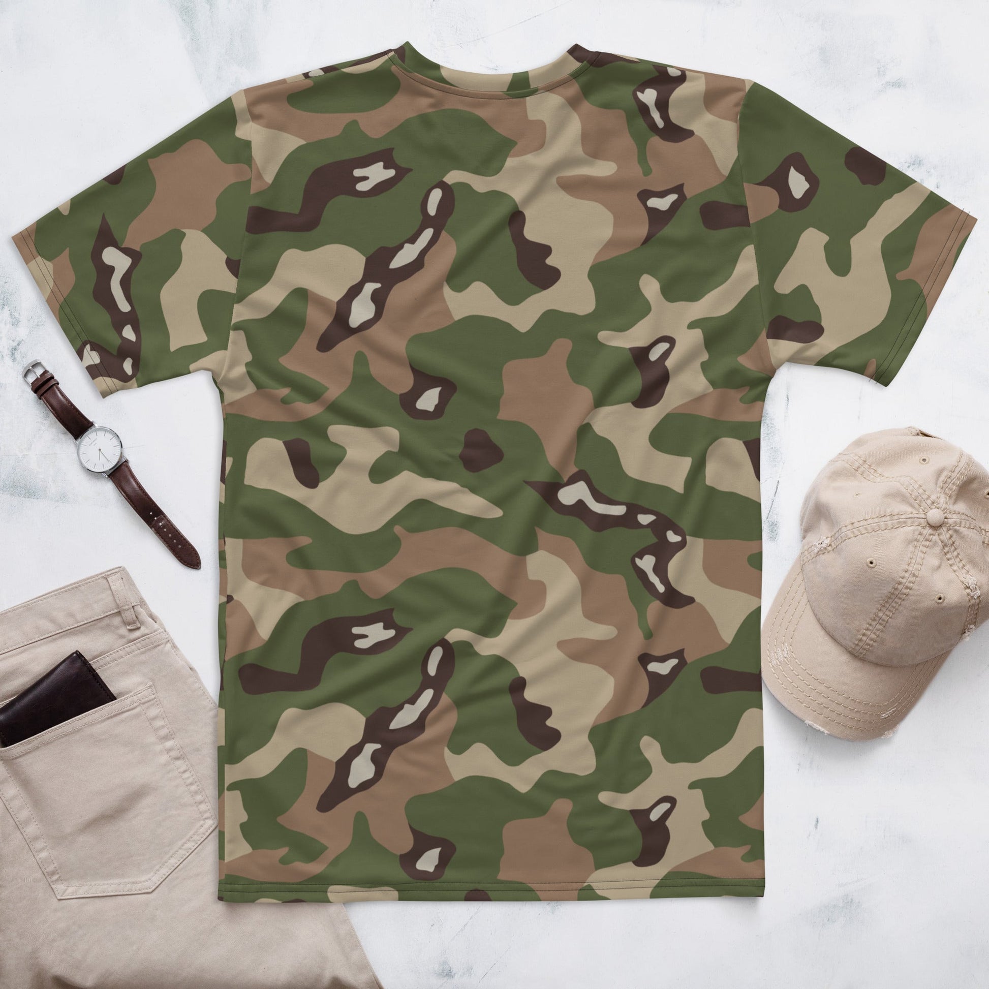 Jordanian Multi-Terrain CAMO Mens t-shirt - T-Shirts