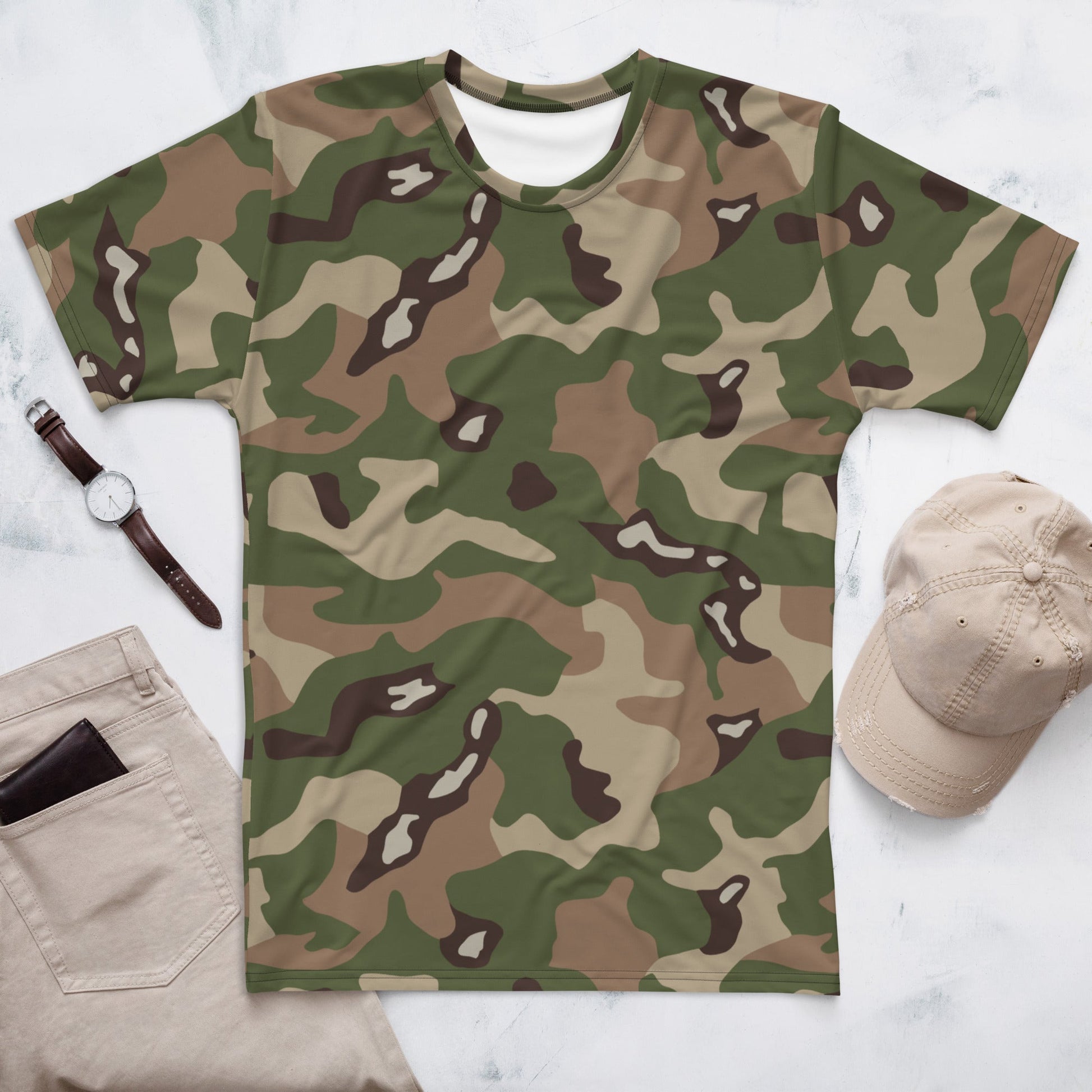 Jordanian Multi-Terrain CAMO Mens t-shirt - XS - T-Shirts