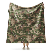 Multi-Terrain Jordan CAMO Sherpa Blanket - 60″×80″