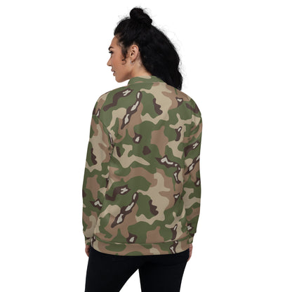 Jordanian Multi-Terrain CAMO Unisex Bomber Jacket - Jackets