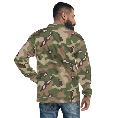Jordanian Multi-Terrain CAMO Unisex Bomber Jacket - Jackets