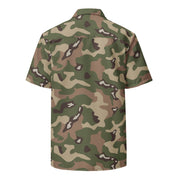 Multi-Terrain Jordan CAMO Unisex Short-Sleeve Button Shirt - Button-Up