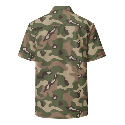 Jordanian Multi-Terrain CAMO Unisex button shirt - Button Shirts