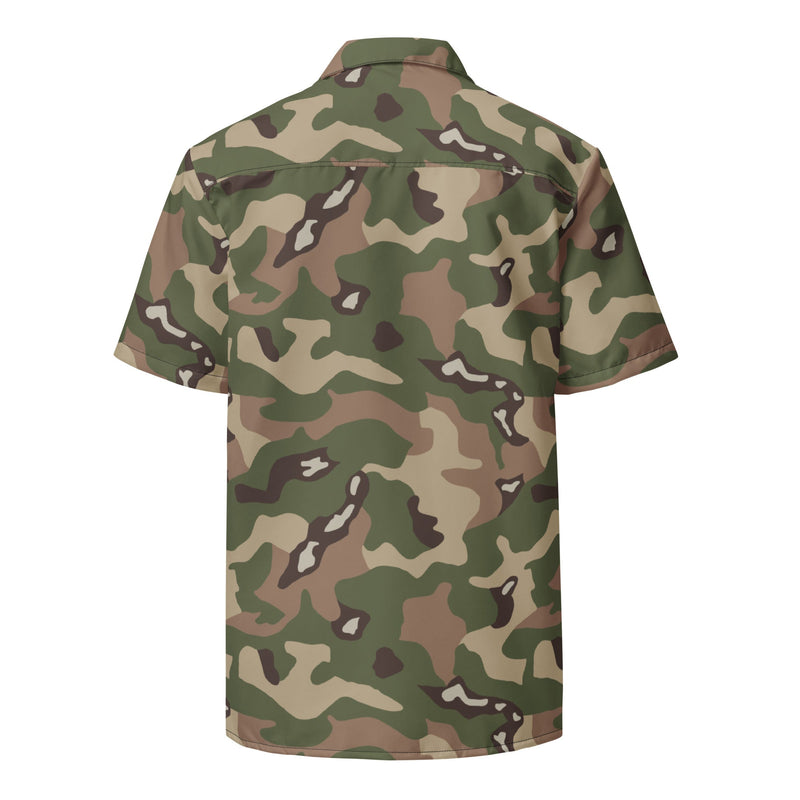 Multi-Terrain Jordan CAMO Unisex Short-Sleeve Button Shirt - Button-Up
