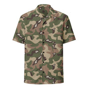 Multi-Terrain Jordan CAMO Unisex Short-Sleeve Button Shirt - Button-Up