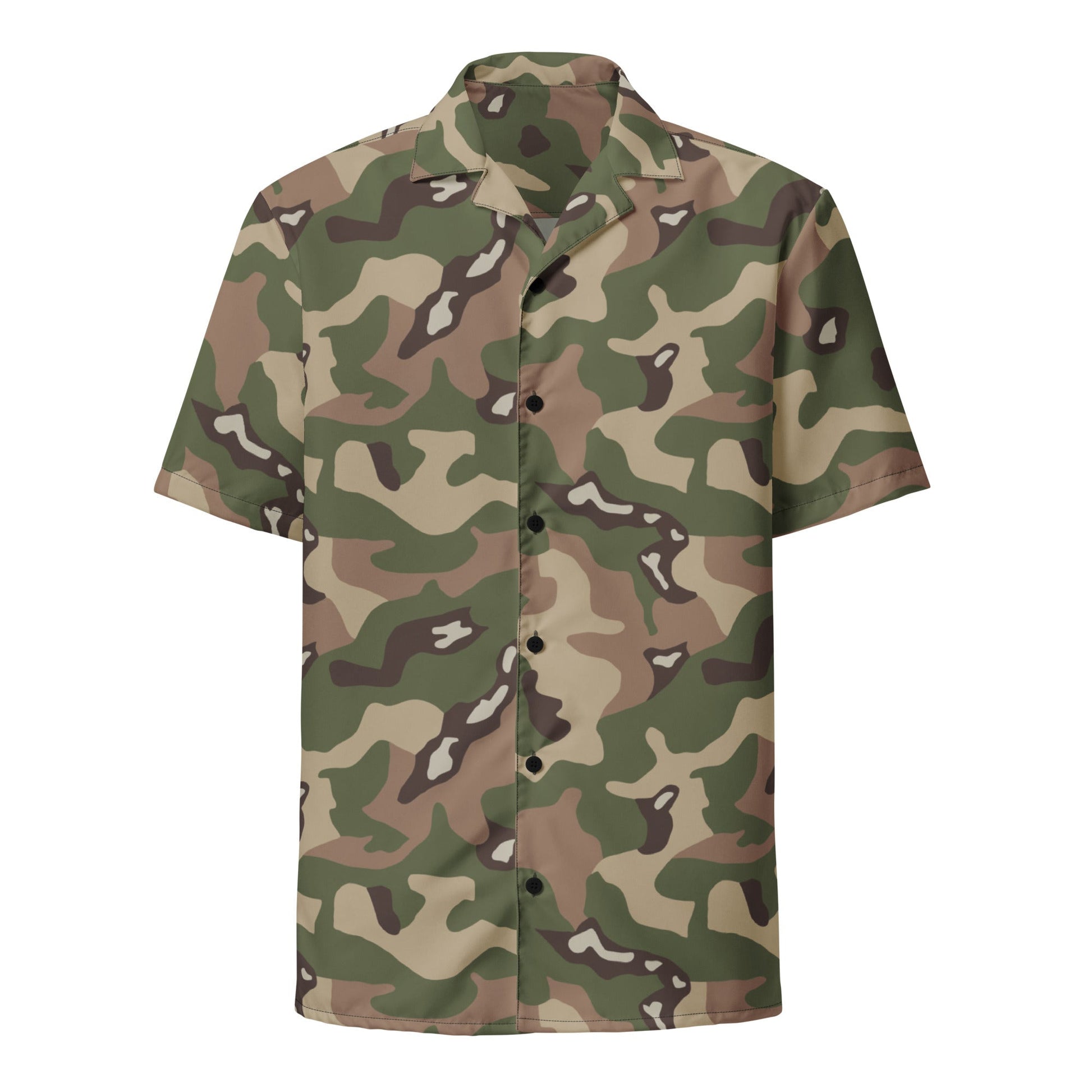 Jordanian Multi-Terrain CAMO Unisex button shirt - Button Shirts