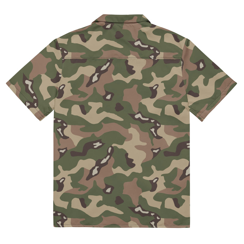 Multi-Terrain Jordan CAMO Unisex Short-Sleeve Button Shirt - Button-Up