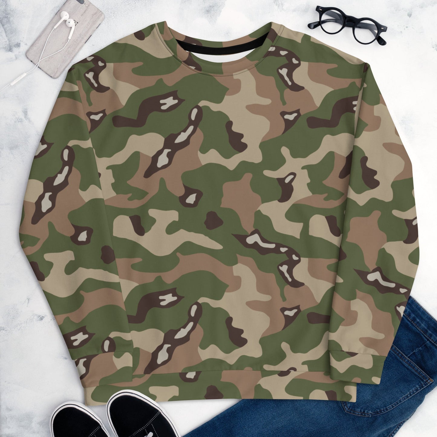 Jordanian Multi-Terrain CAMO Unisex Sweatshirt
