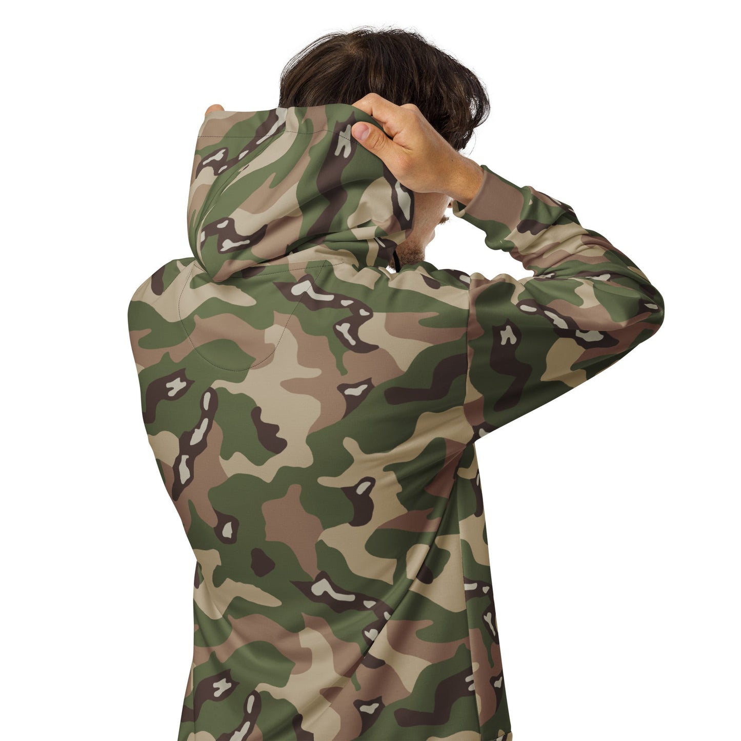 Jordanian Multi-Terrain CAMO Unisex Zip Hoodie