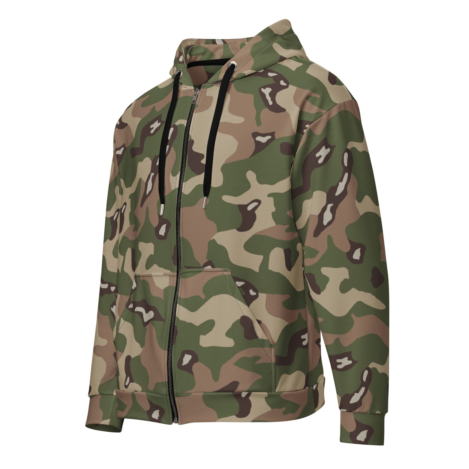 Jordanian Multi-Terrain CAMO Unisex Zip Hoodie