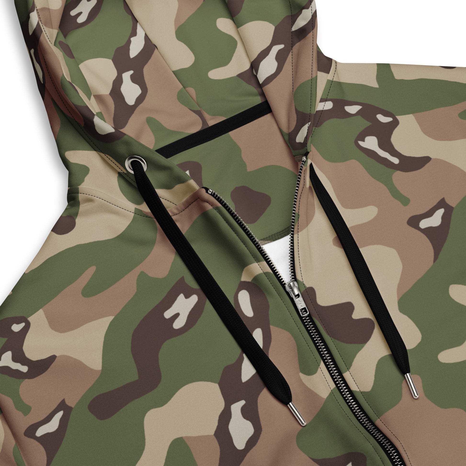 Jordanian Multi-Terrain CAMO Unisex Zip Hoodie