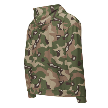 Jordanian Multi-Terrain CAMO Unisex Zip Hoodie