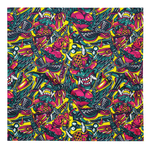 Kabuki Chaos CAMO Bandana - L - Head