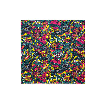 Kabuki Chaos CAMO bandana - S - Bandanas