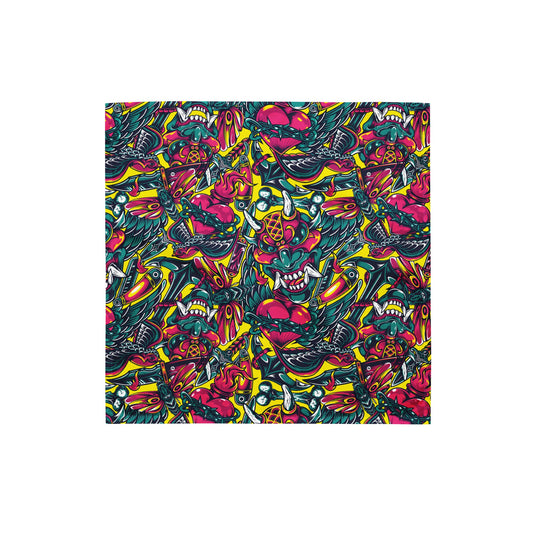 Kabuki Chaos CAMO bandana - S - Bandanas
