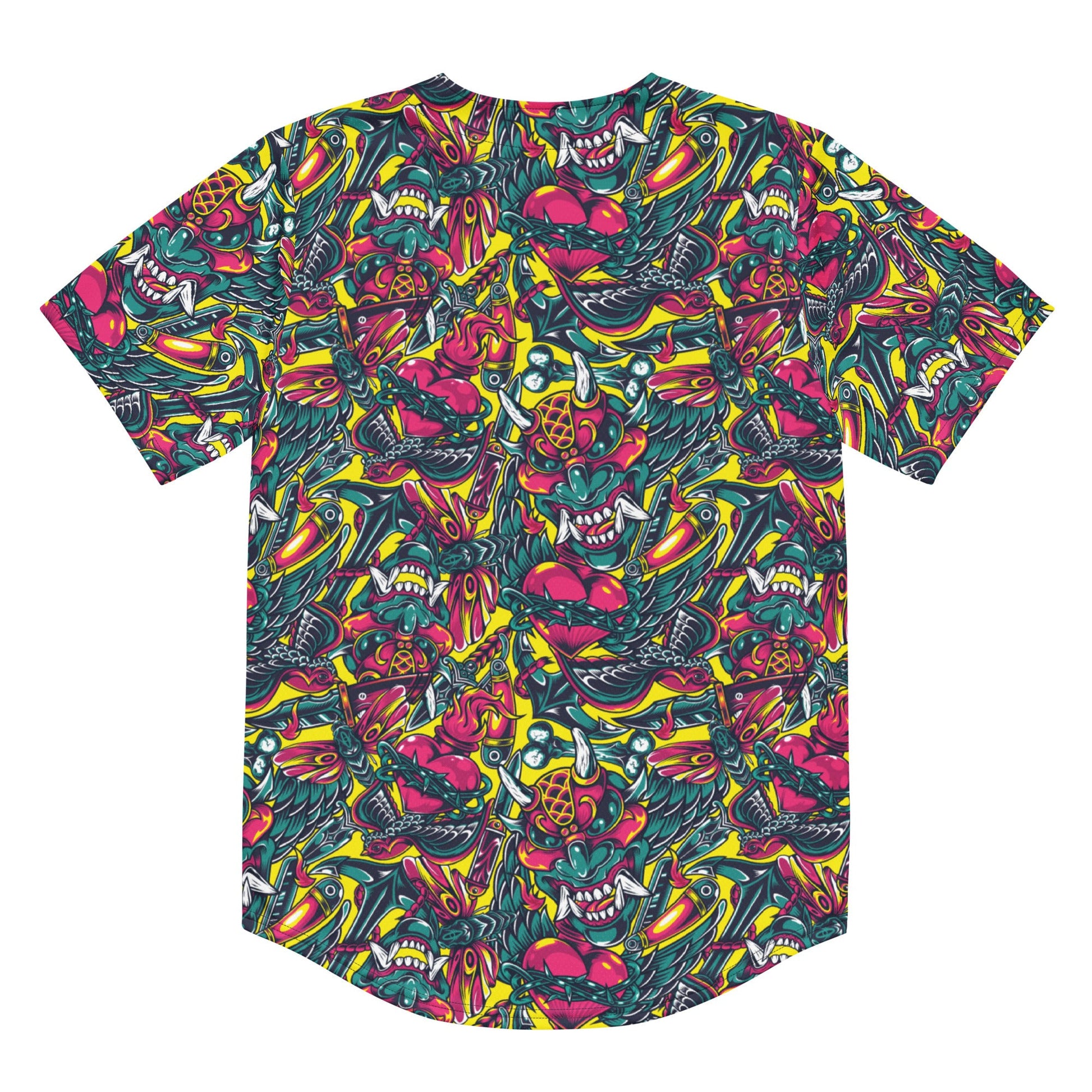 Kabuki Chaos CAMO baseball jersey - Baseball Jerseys