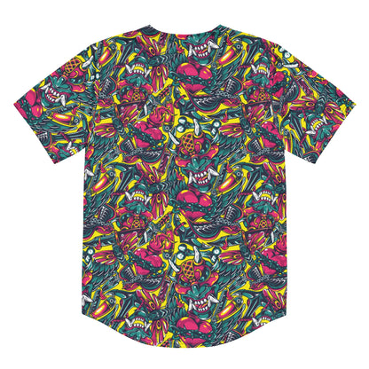 Kabuki Chaos CAMO baseball jersey - Baseball Jerseys