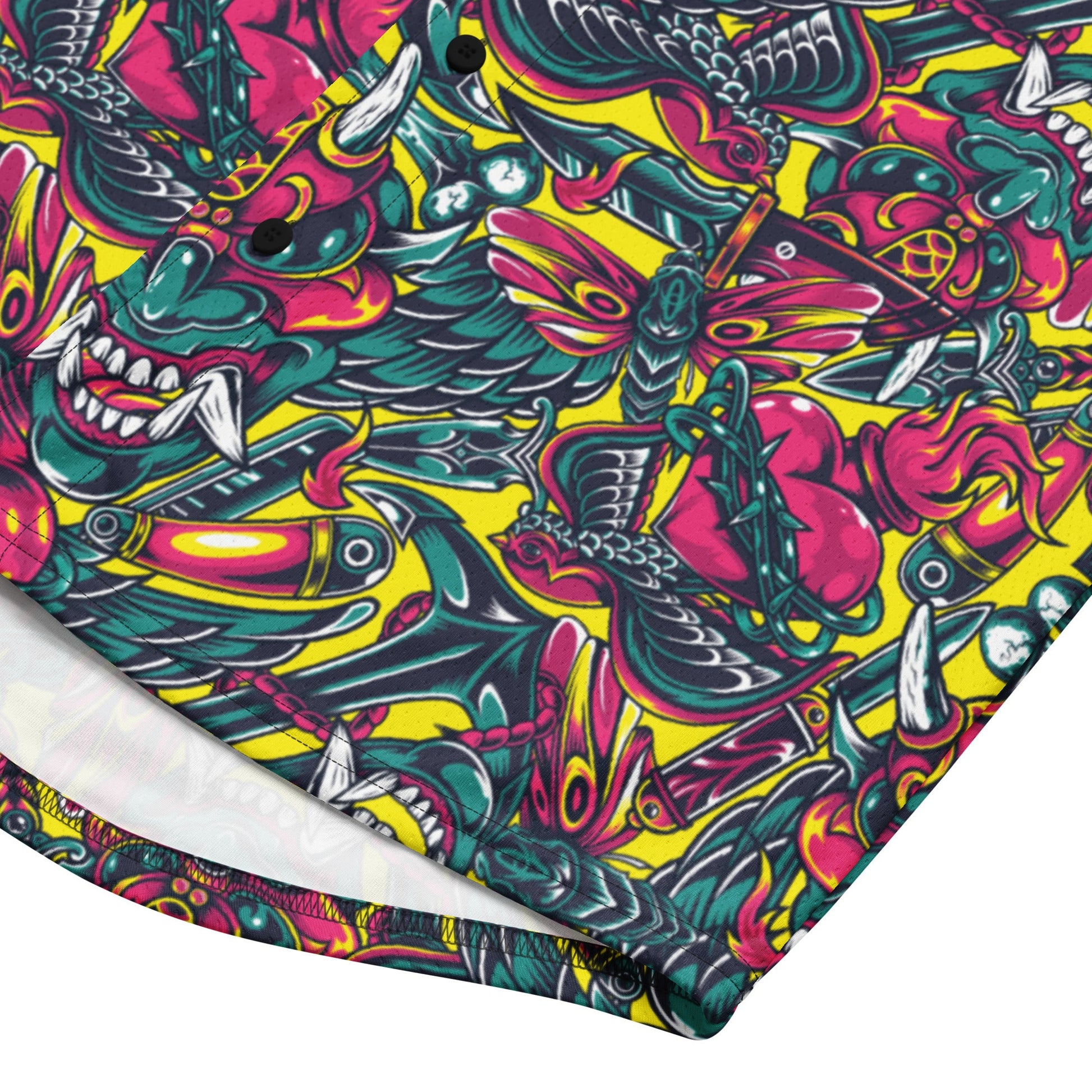 Kabuki Chaos CAMO baseball jersey - Baseball Jerseys