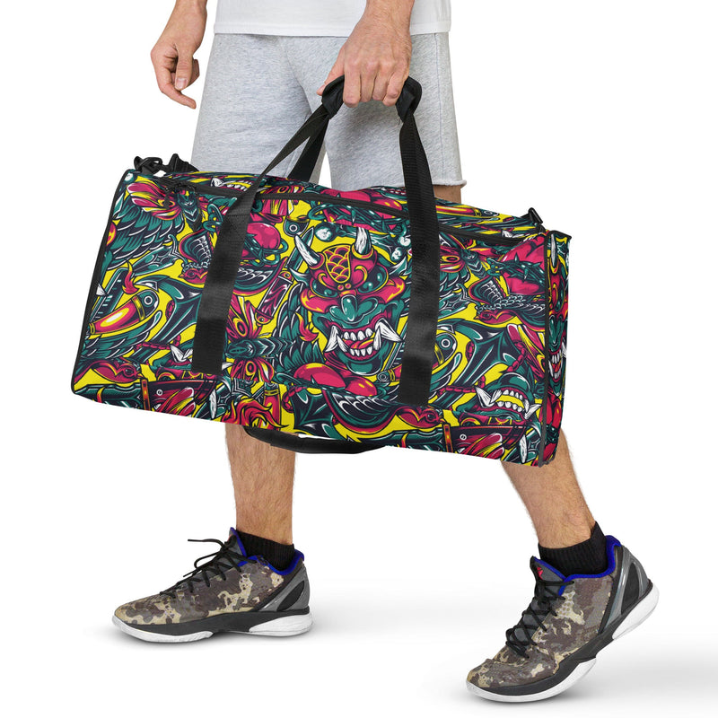 Kabuki Chaos CAMO Duffle Bag