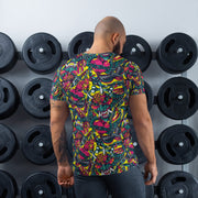 Kabuki Chaos CAMO Mens Athletic T-Shirt - Shirt