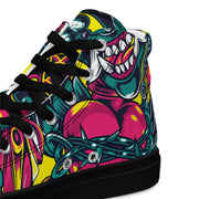 Kabuki Chaos CAMO Mens High-Top Canvas Shoes