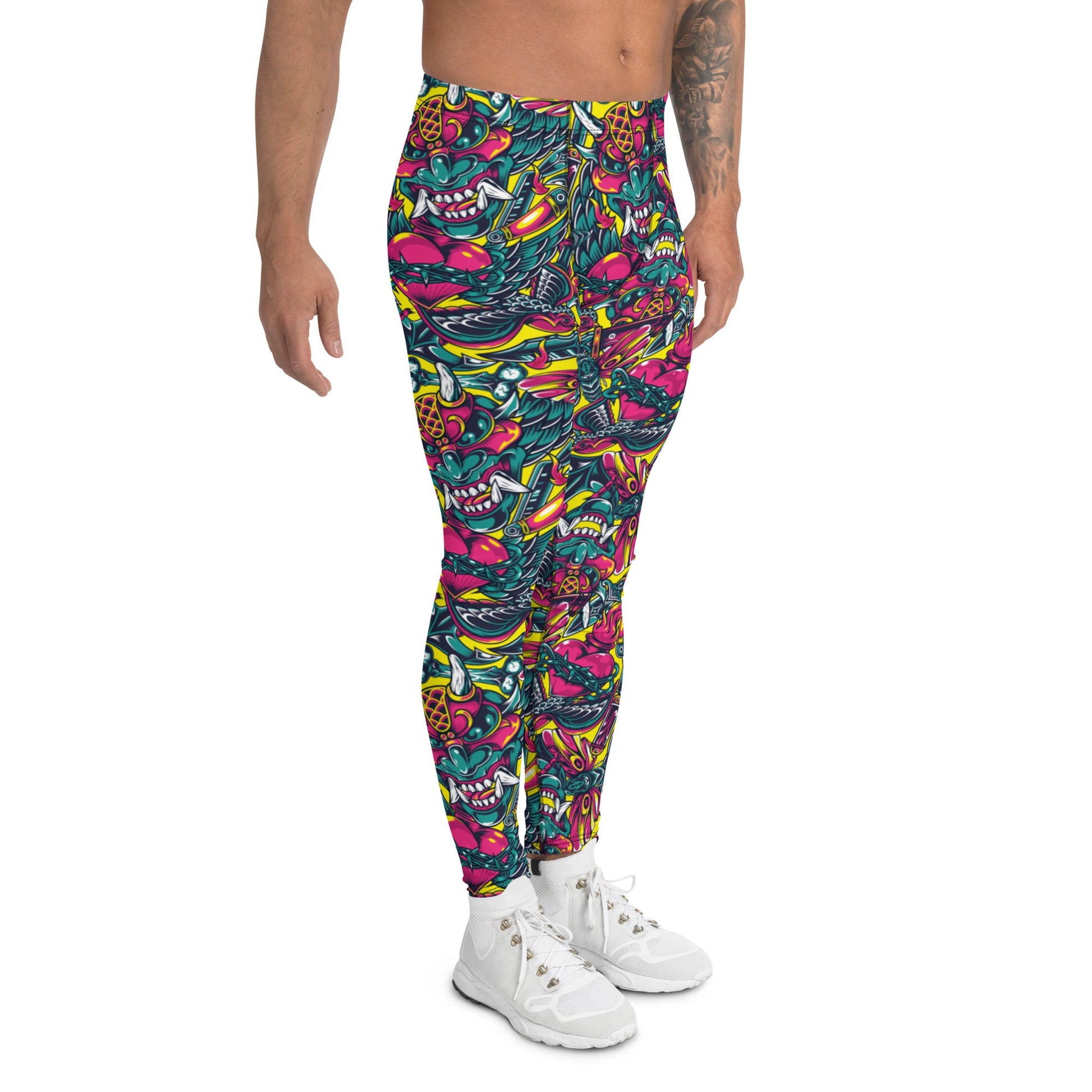 Kabuki Chaos CAMO Mens Leggings