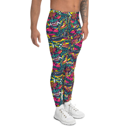 Kabuki Chaos CAMO Mens Leggings