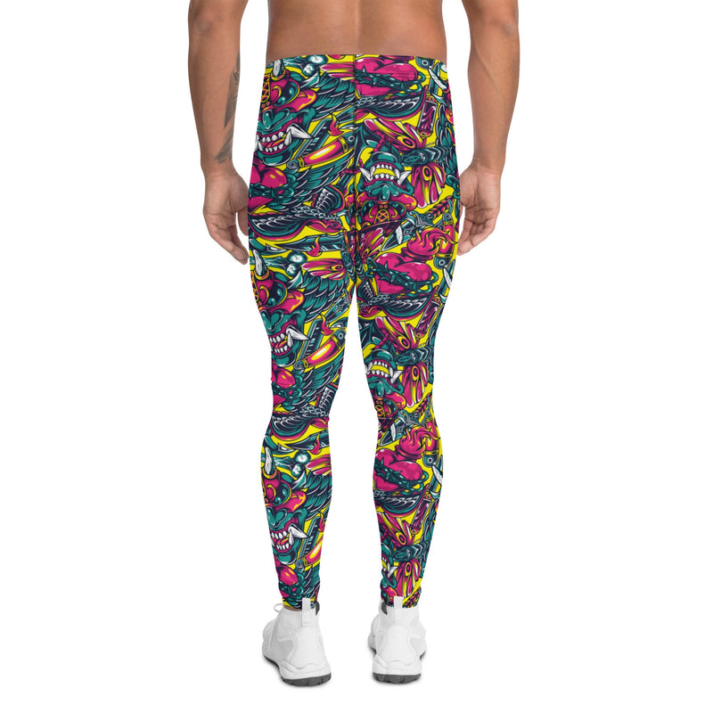 Kabuki Chaos CAMO Mens Leggings - Men