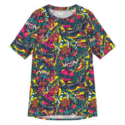 Kabuki Chaos CAMO Mens Short-Sleeve Rash Guard - 2XS