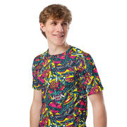 Kabuki Chaos CAMO Mens Short-Sleeve Rash Guard