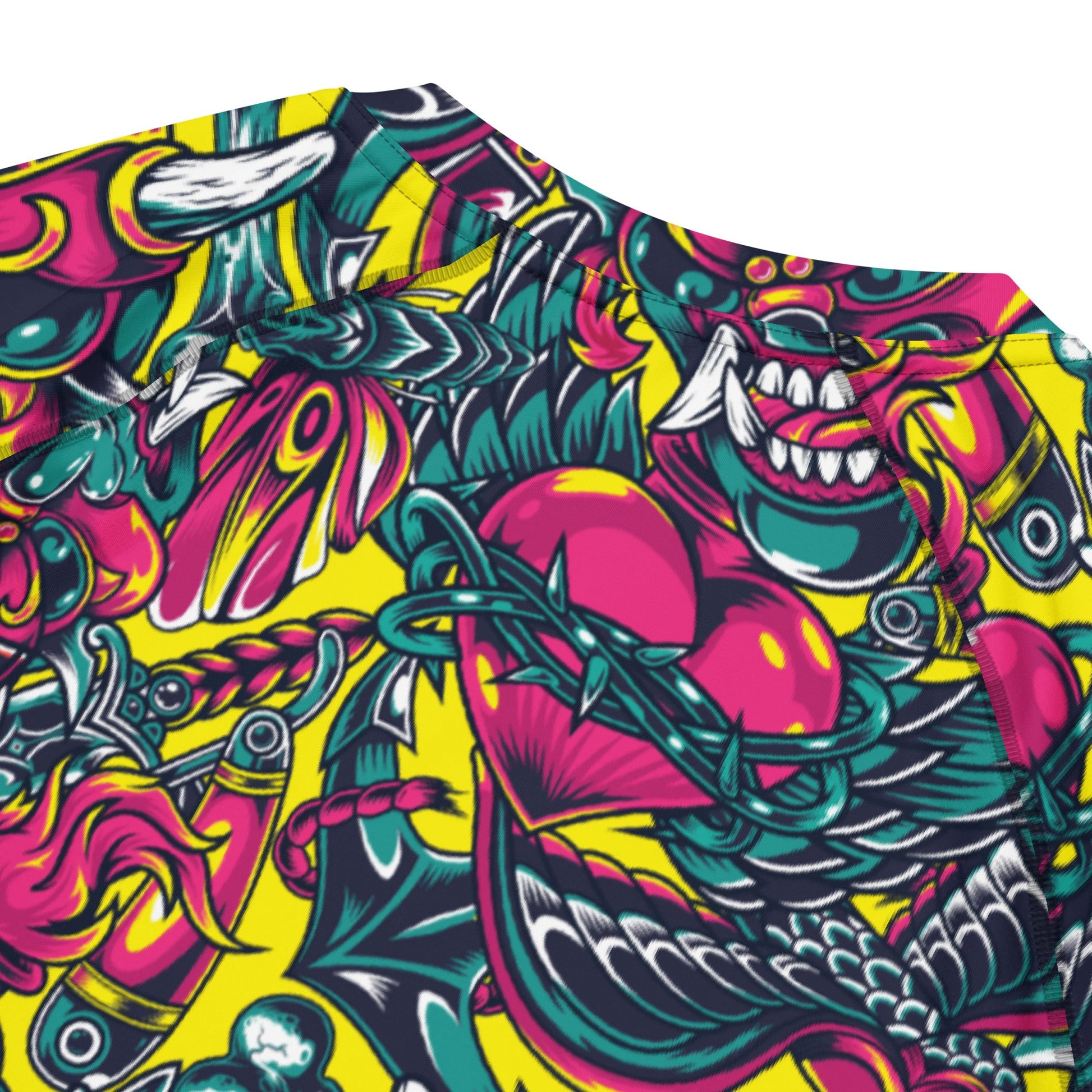 Kabuki Chaos CAMO Mens Short-Sleeve Rash Guard - Short-sleeve Guards