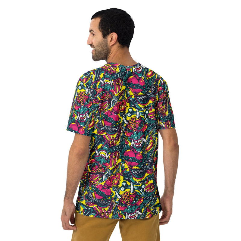 Kabuki Chaos CAMO Mens T-Shirt