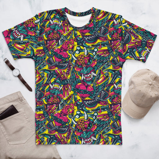 Kabuki Chaos CAMO Mens T-Shirt - XS