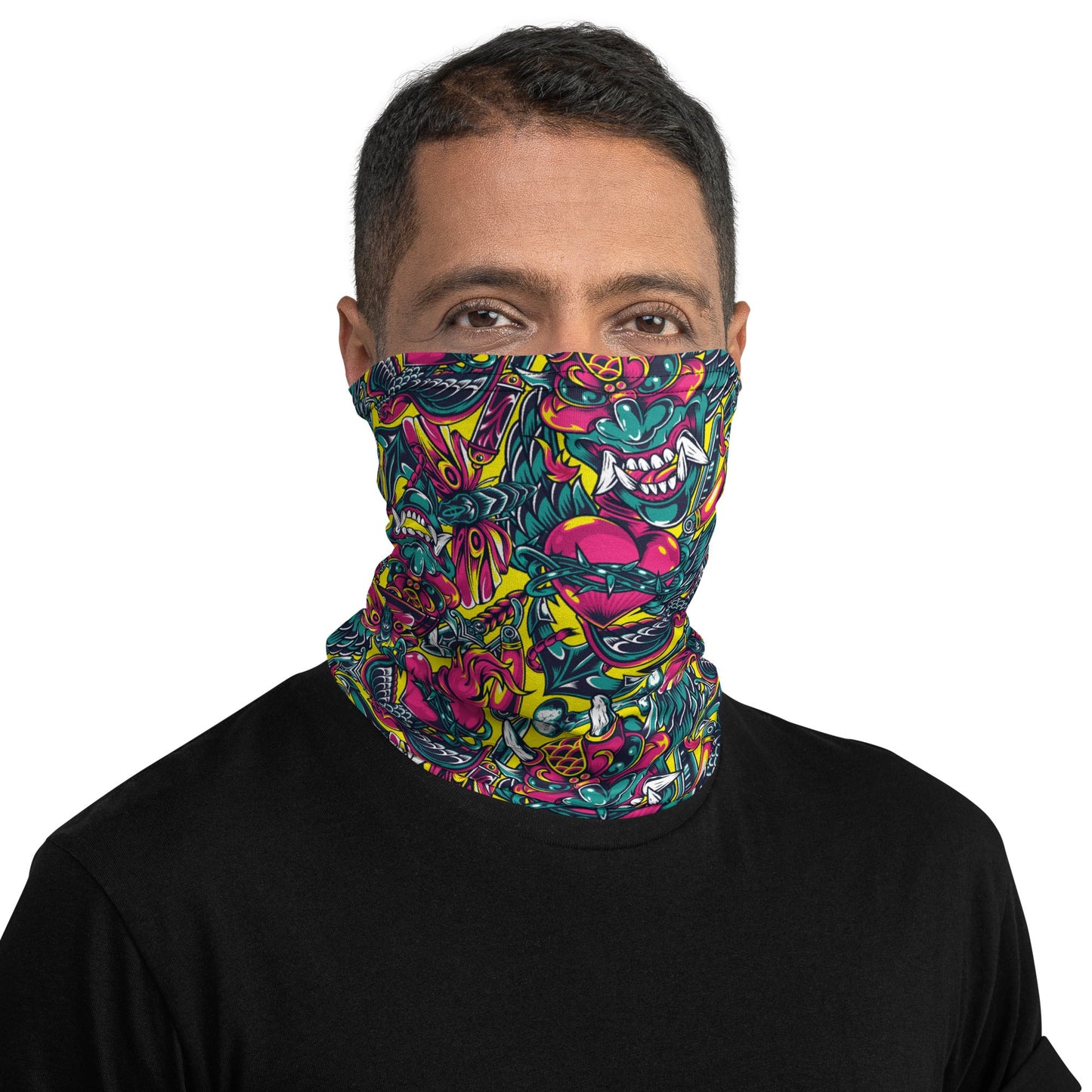 Kabuki Chaos CAMO Neck Gaiter Gaiters