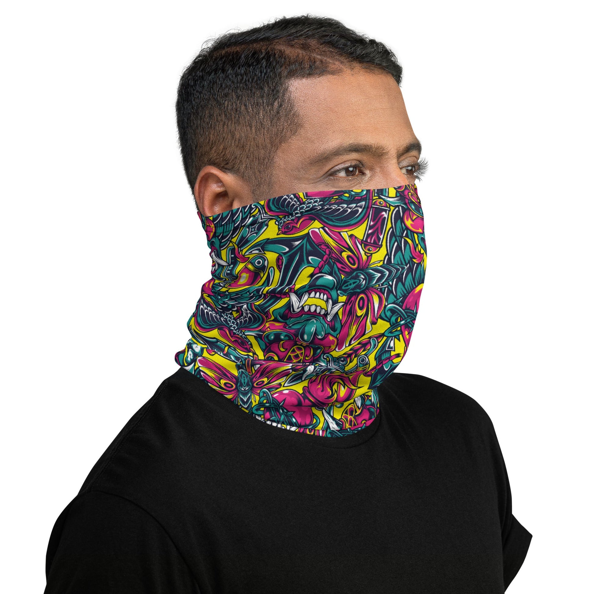 Kabuki Chaos CAMO Neck Gaiter Gaiters
