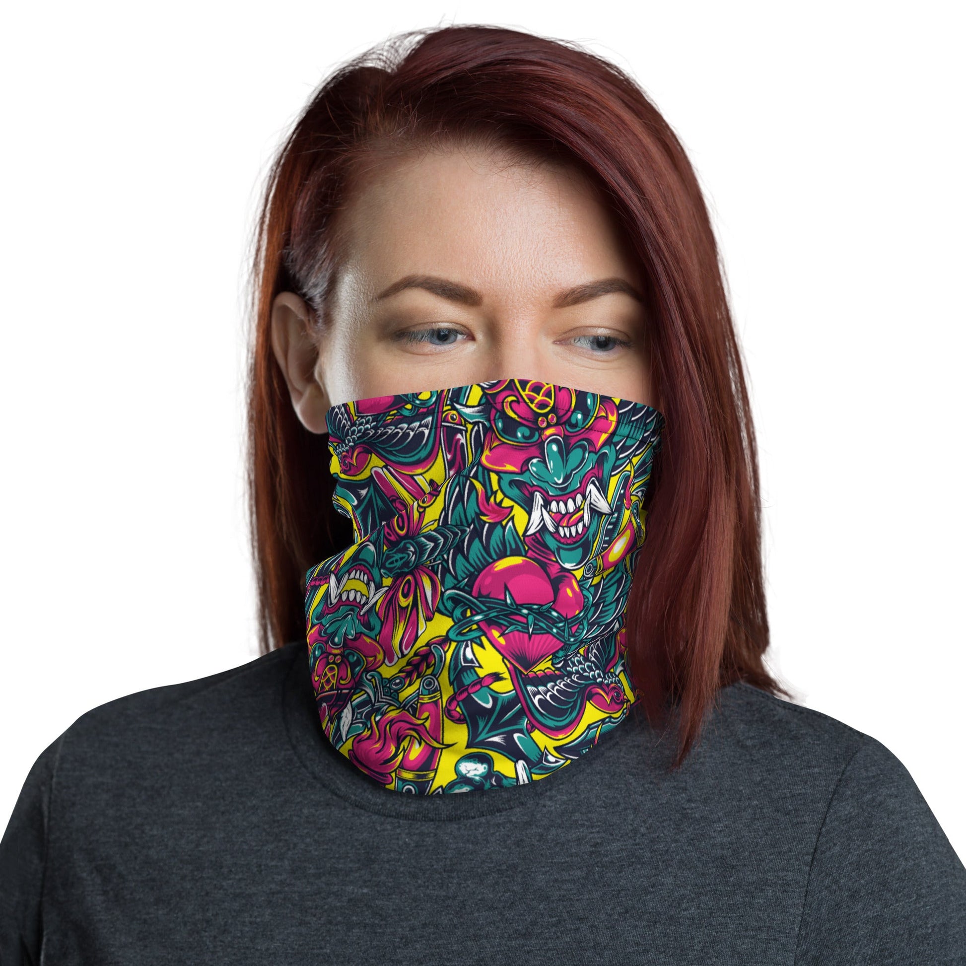 Kabuki Chaos CAMO Neck Gaiter Gaiters