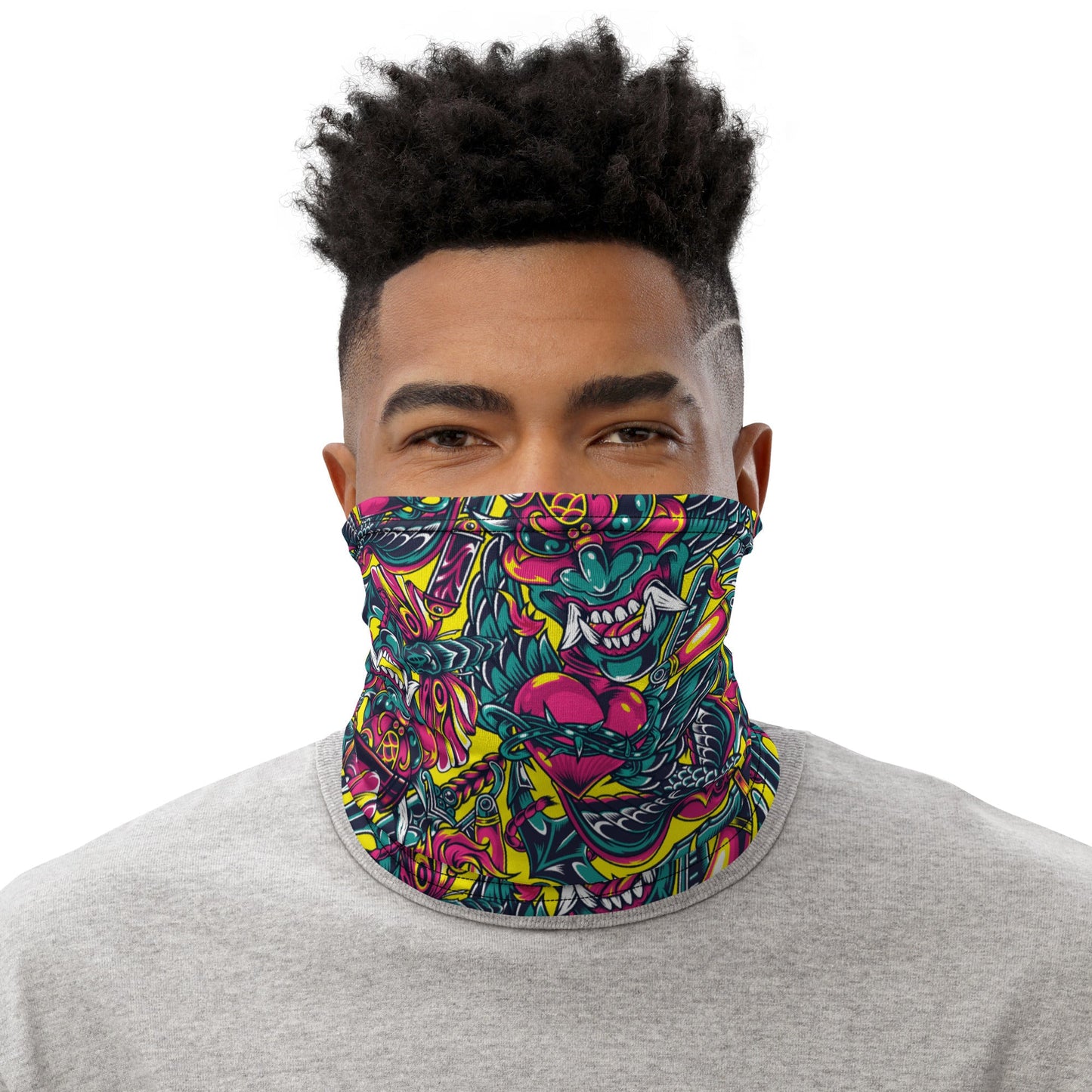 Kabuki Chaos CAMO Neck Gaiter Gaiters