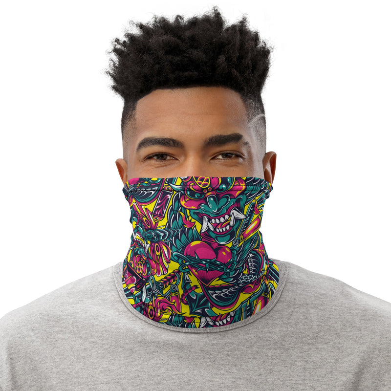 Kabuki Chaos CAMO Neck Gaiter - Head