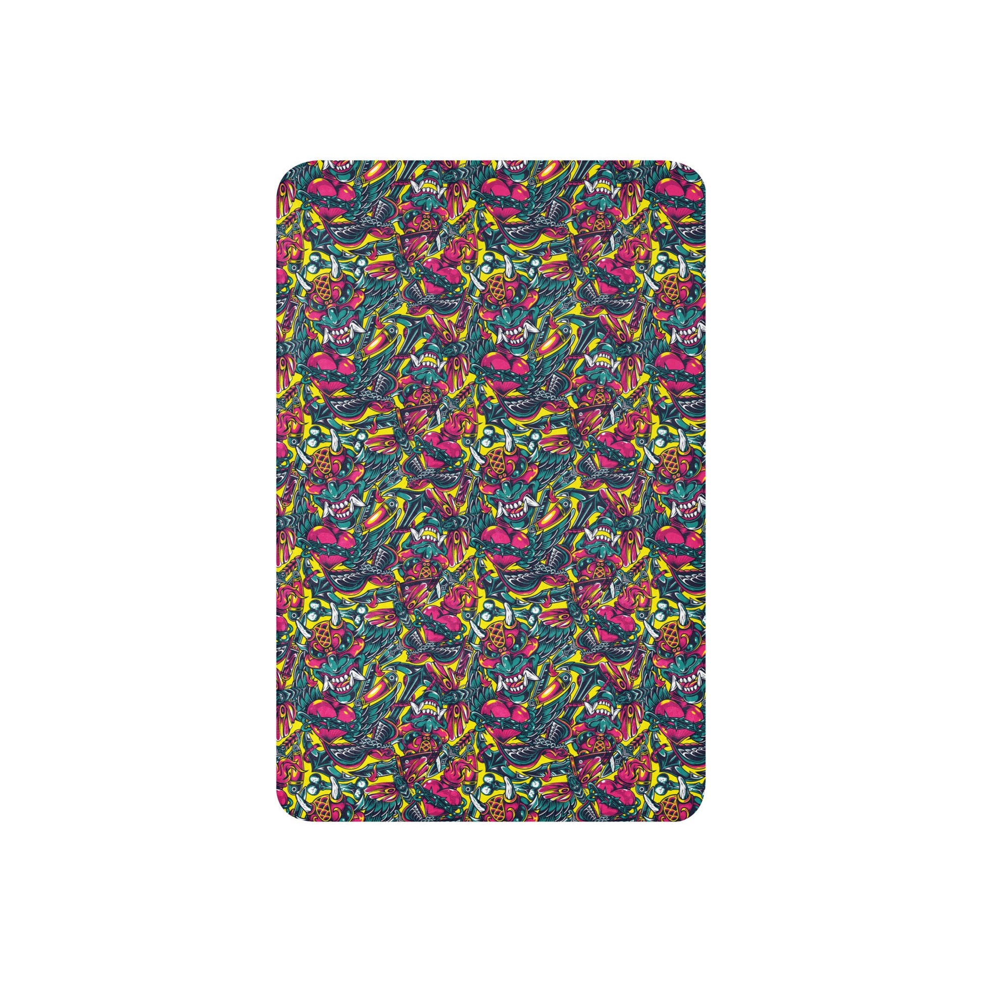 Kabuki Chaos CAMO Sherpa blanket - Blankets