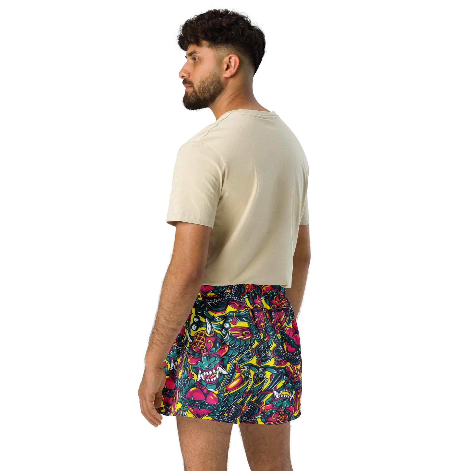 Kabuki Chaos CAMO Unisex Athletic Shorts