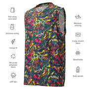 Kabuki Chaos CAMO Unisex Basketball Jersey