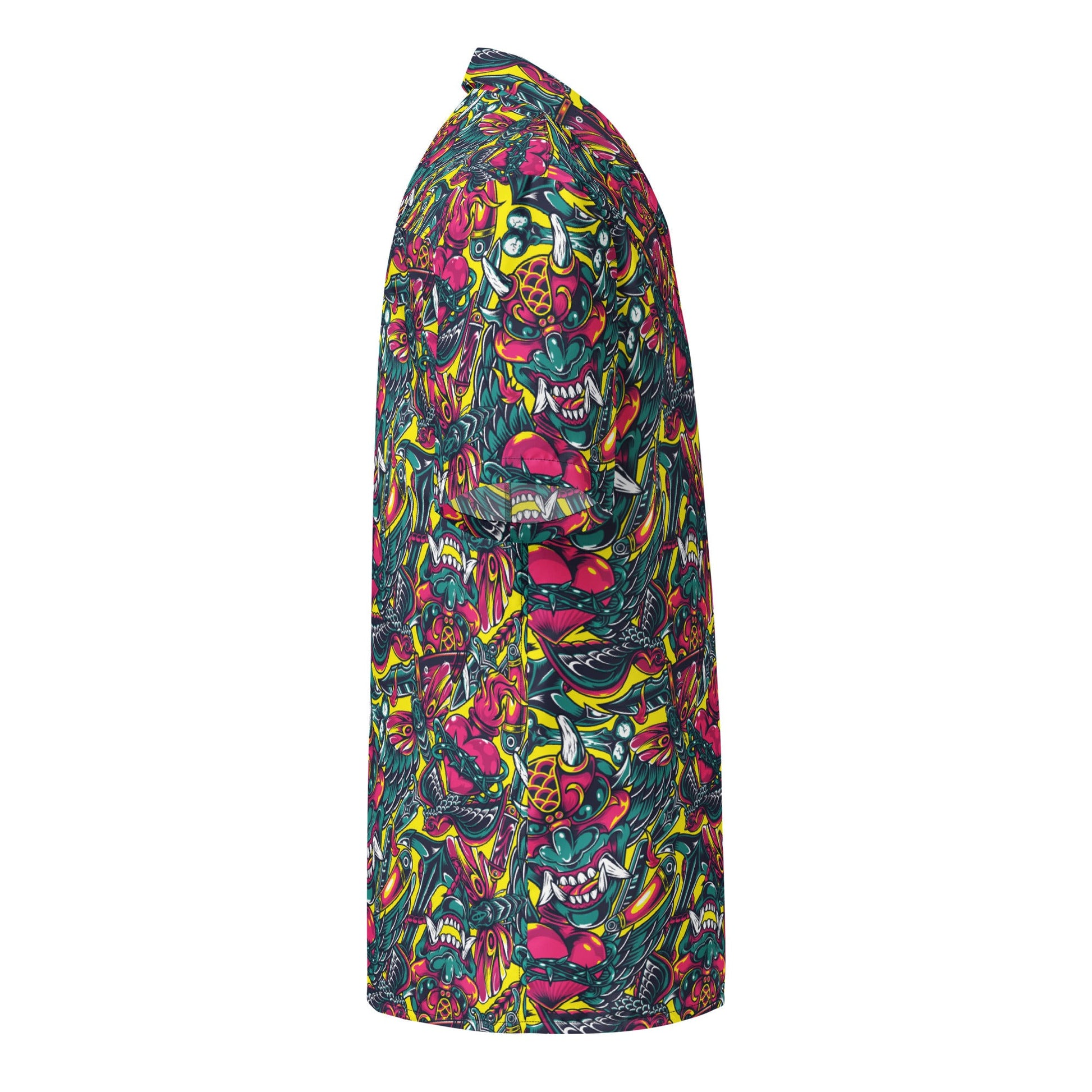 Kabuki Chaos CAMO Unisex button shirt - Button Shirts