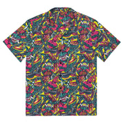 Kabuki Chaos CAMO Unisex Short-Sleeve Button Shirt - 2XS - Button-Up